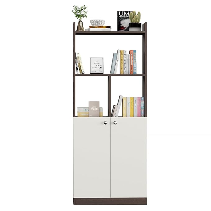 Engineered Wood, 141 x 57 x 32 cm – Wenge & White Finish