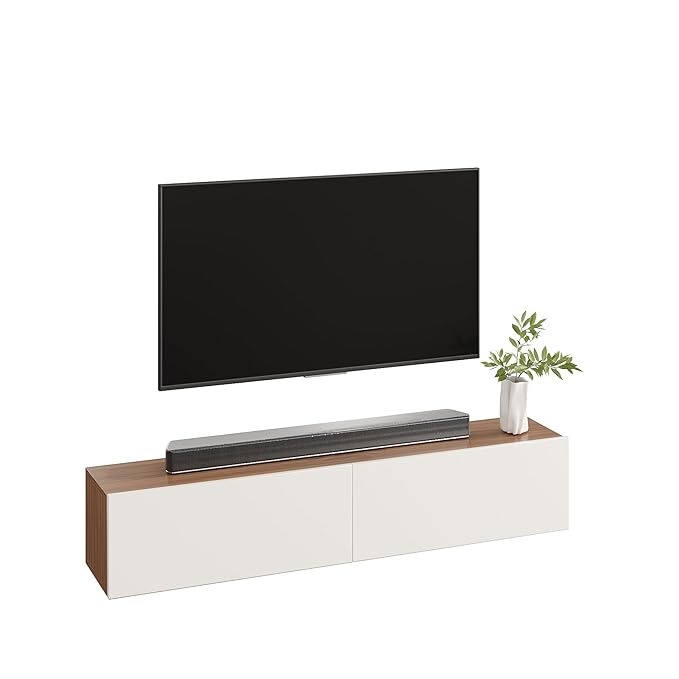 Exotic Teak & White Finish