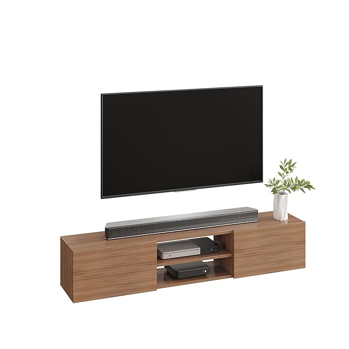 TV Stand with Doors (White) (Copy)