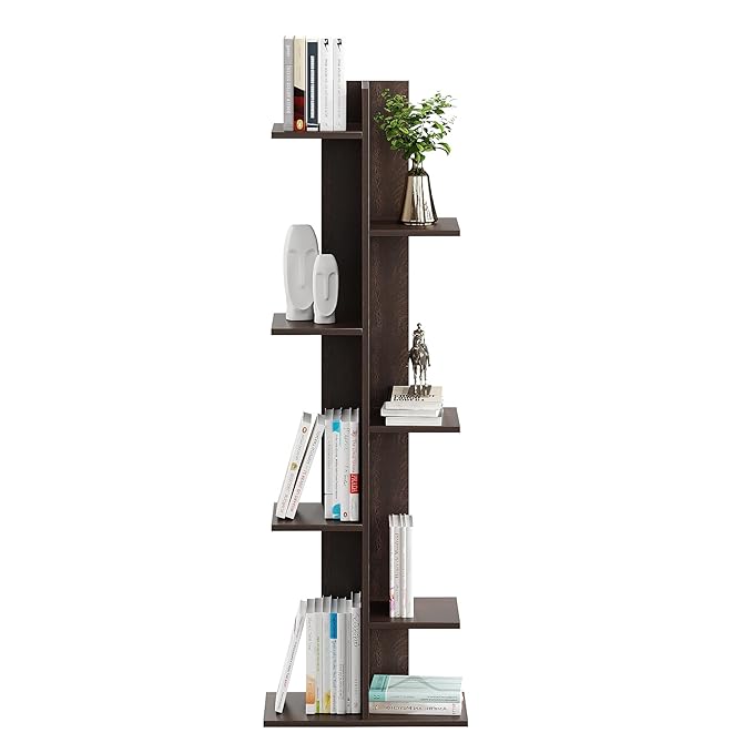 Engineered Wood Storage Shelf for Living Room, Bedroom & Office – (140 x 40 x 23 cm) (Wenge)