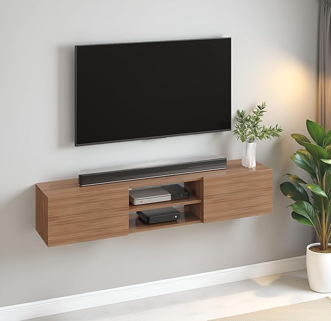 TV Stand with Doors (White) (Copy)