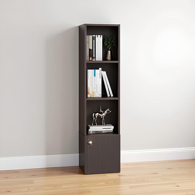 Multipurpose Display Shelf for Living Room, Office & Study – Wenge Finish
