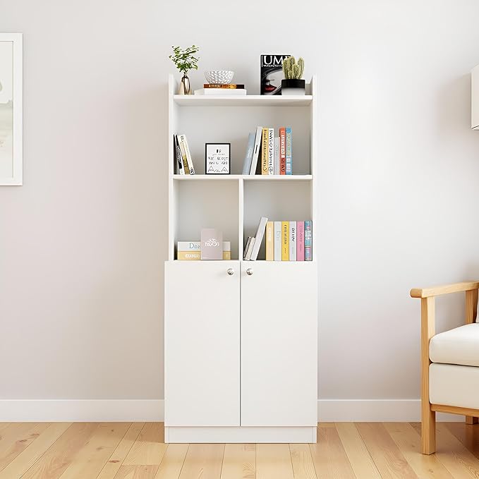 Engineered Wood, 141 x 57 x 32 cm – White Finish