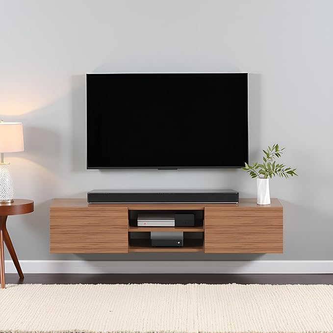 TV Stand with Doors (White) (Copy)