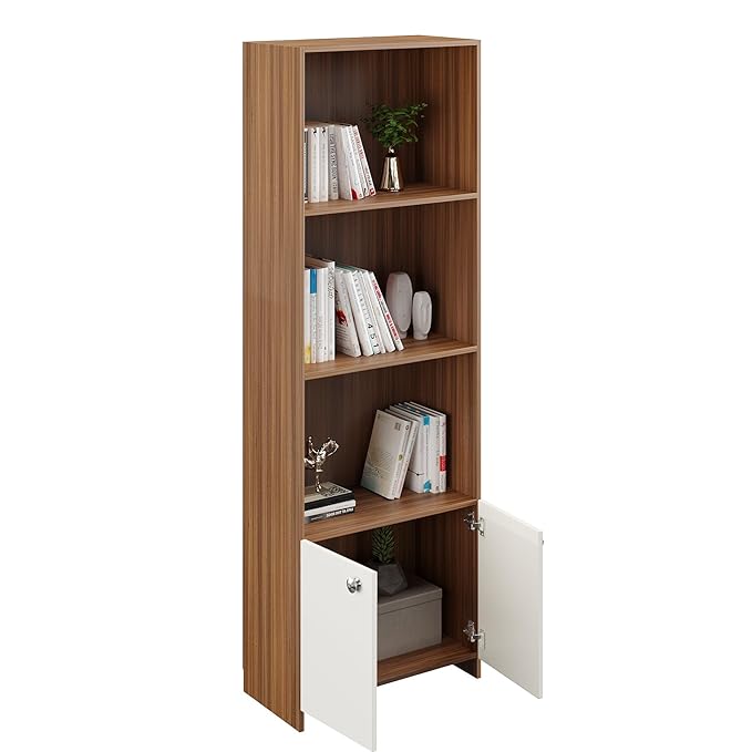 180 x 60 x 30 cm, Exotic Teak & White Finish