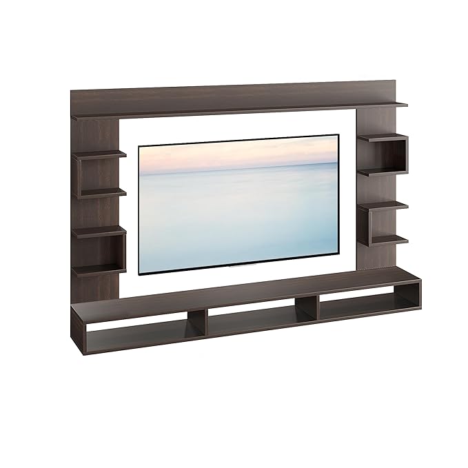 FURNEASER Steven Engineered Wood Wall Mount TV Unit/TV Stand/TV Cabinet/TV Entertainment Unit/Set Top Box Stand (Ideal for 55 Inch) (Wenge) (Copy)