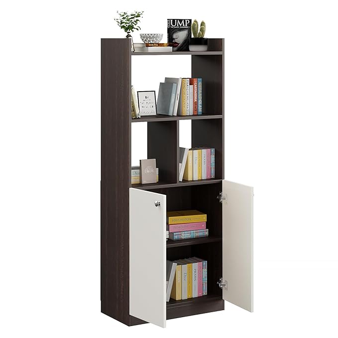 Engineered Wood, 141 x 57 x 32 cm – Wenge & White Finish