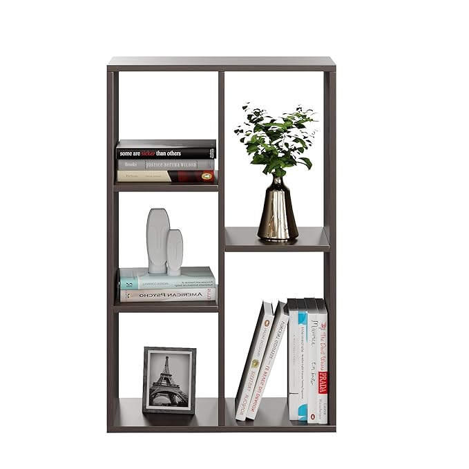 Display Unit for Living Room, Bedroom & Office – Wenge Finish, 80x50x25 cm