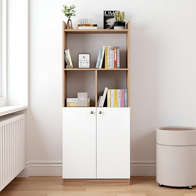 Engineered Wood, 141 x 57 x 32 cm – Exotic Teak & White Finish