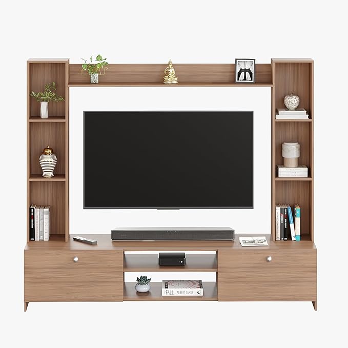 Fits up to 50 in TVs (Exotic Teak 50")