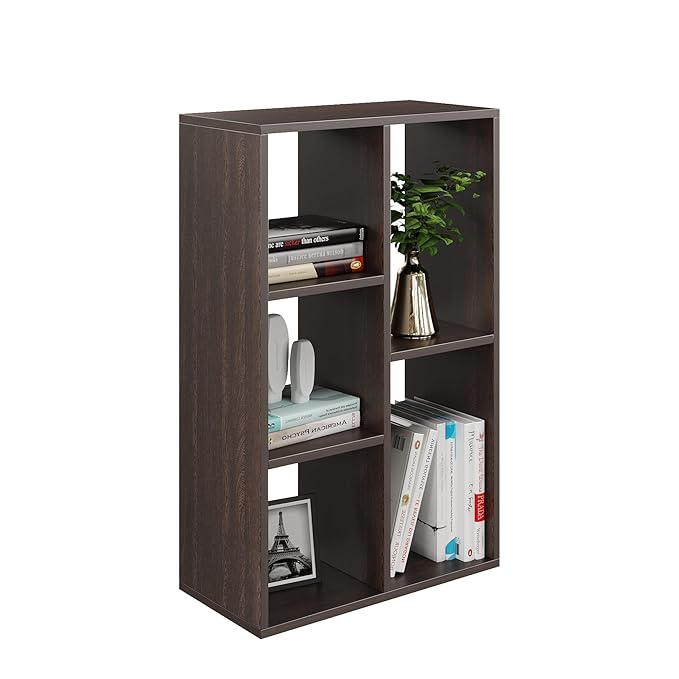 Display Unit for Living Room, Bedroom & Office – Wenge Finish, 80x50x25 cm