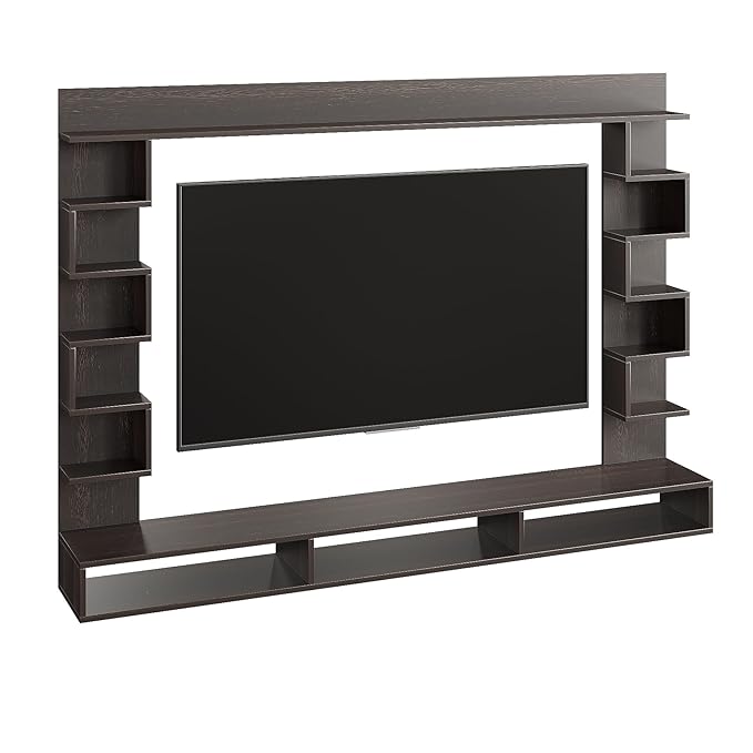 Engineered Wood TV Cabinet & TV Panel for 43 to 55 Inch LED/LCD TVs (Wenge)