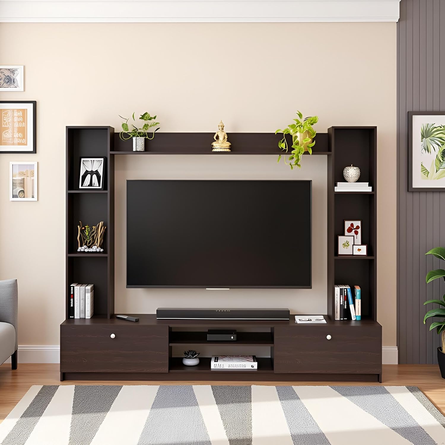Fits up to 50 in TVs (Wenge 50")