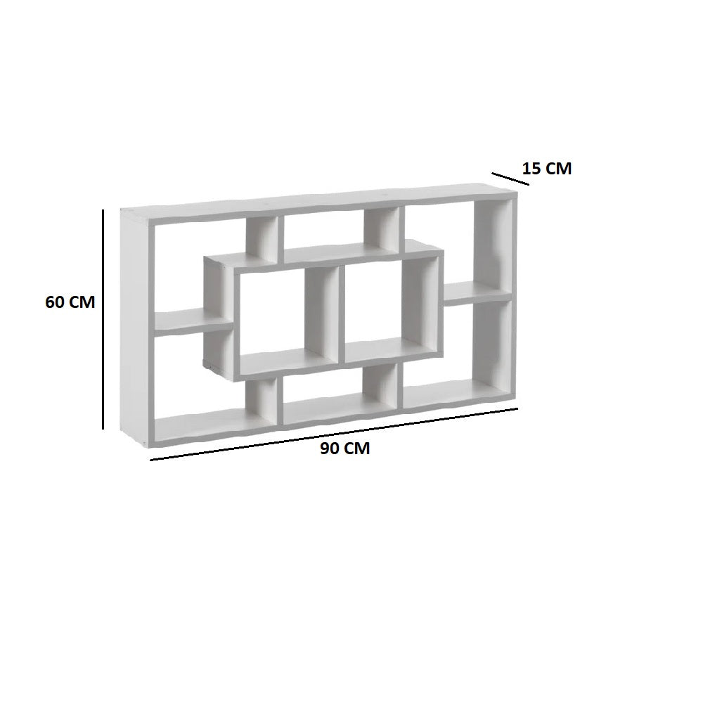 Allesia Multipurpose Wall Shelf Display Rack
