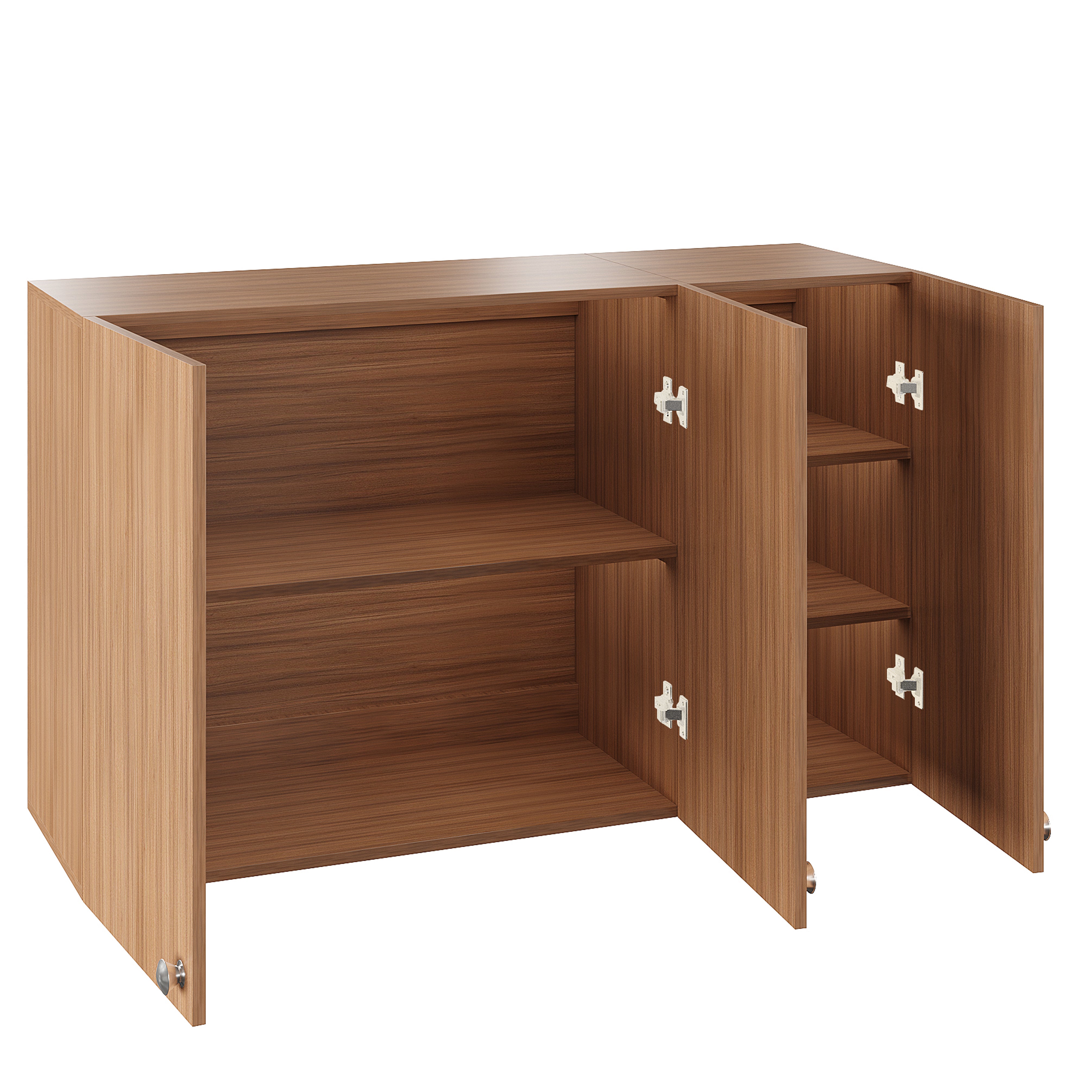Woodwider Olender Engineered Wood Wall-Mount Kitchen Cabinet with Door – Space-Saving, Modern Storage Solution for Kitchen, Living Room, or Bathroom (Exotic Teak)