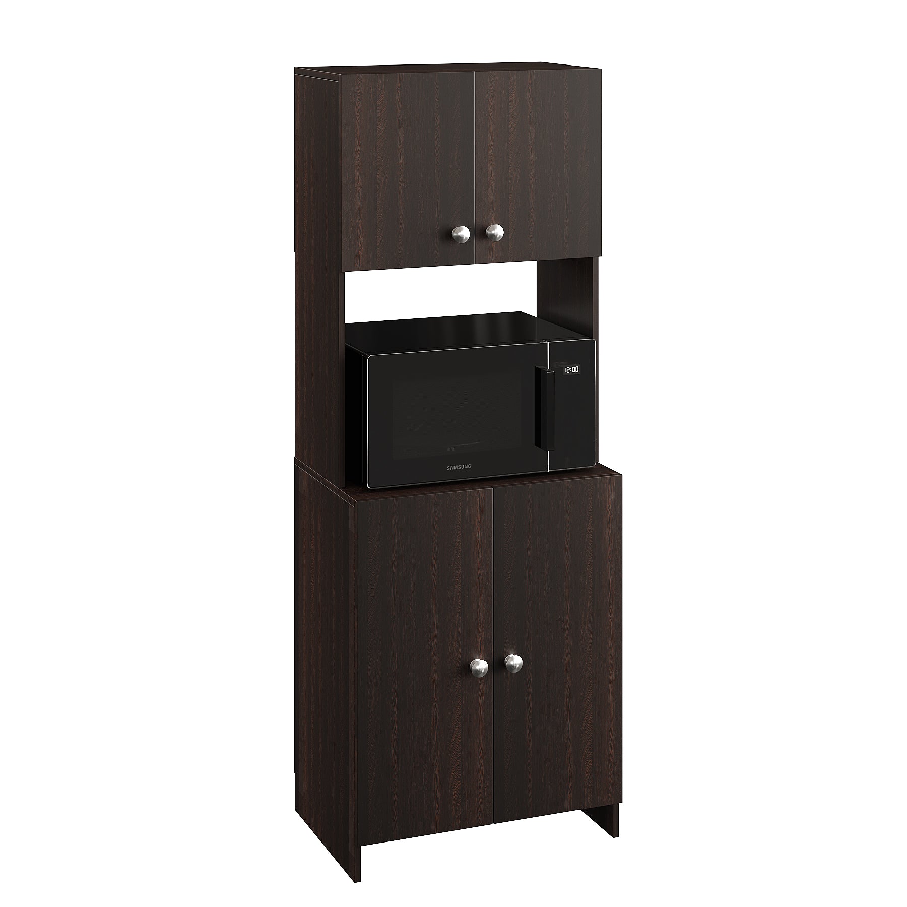 Compact Space Saving Unit for Kitchen & Dining (Wenge)