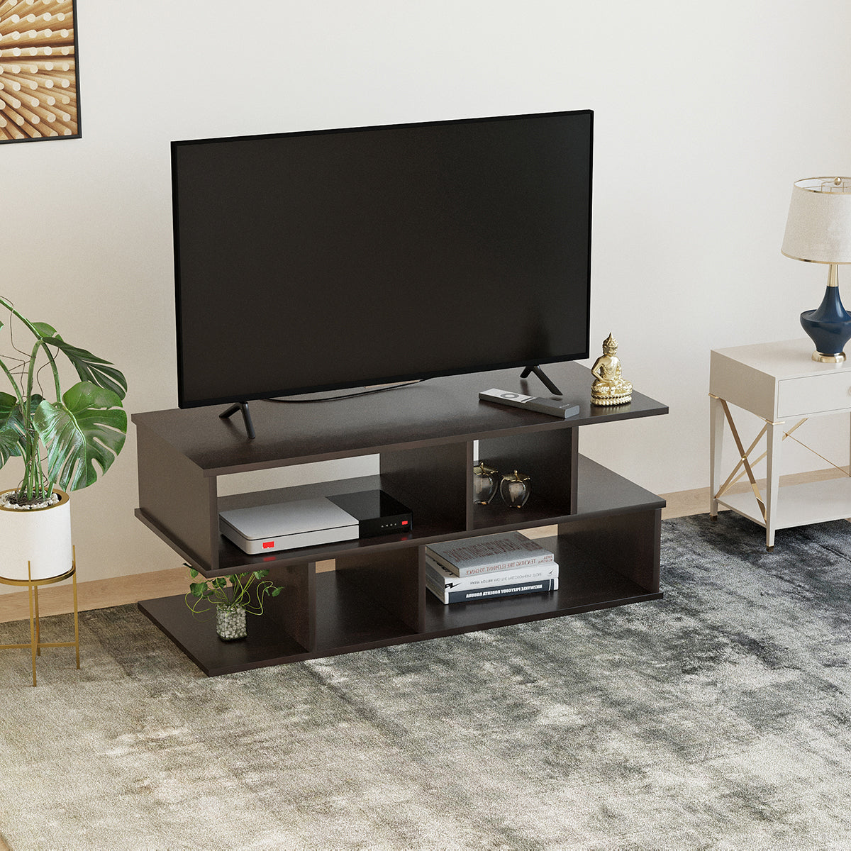 Casco Tv Entertainment Unit, Cabinet, Showcase, Stand For 43 Inch TV