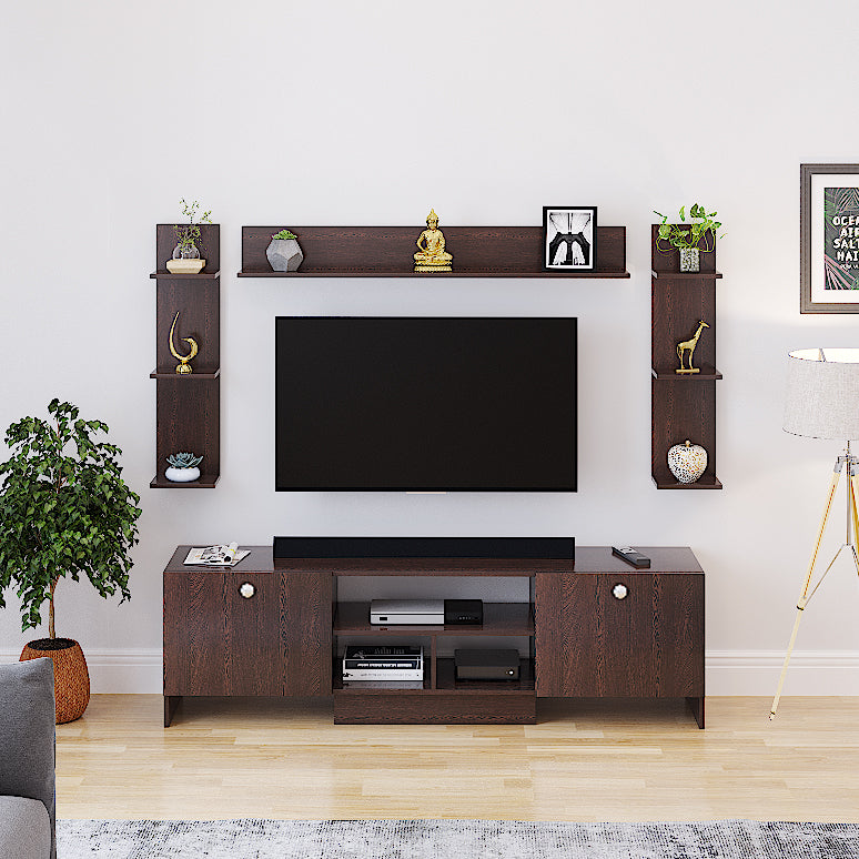 Samnor Tv Entertainment Unit, Cabinet, Showcase, Stand for 65 inch Tv