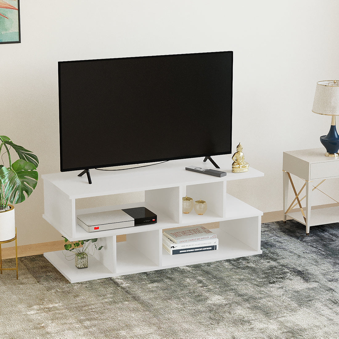 Casco Tv Entertainment Unit, Cabinet, Showcase, Stand For 43 Inch TV