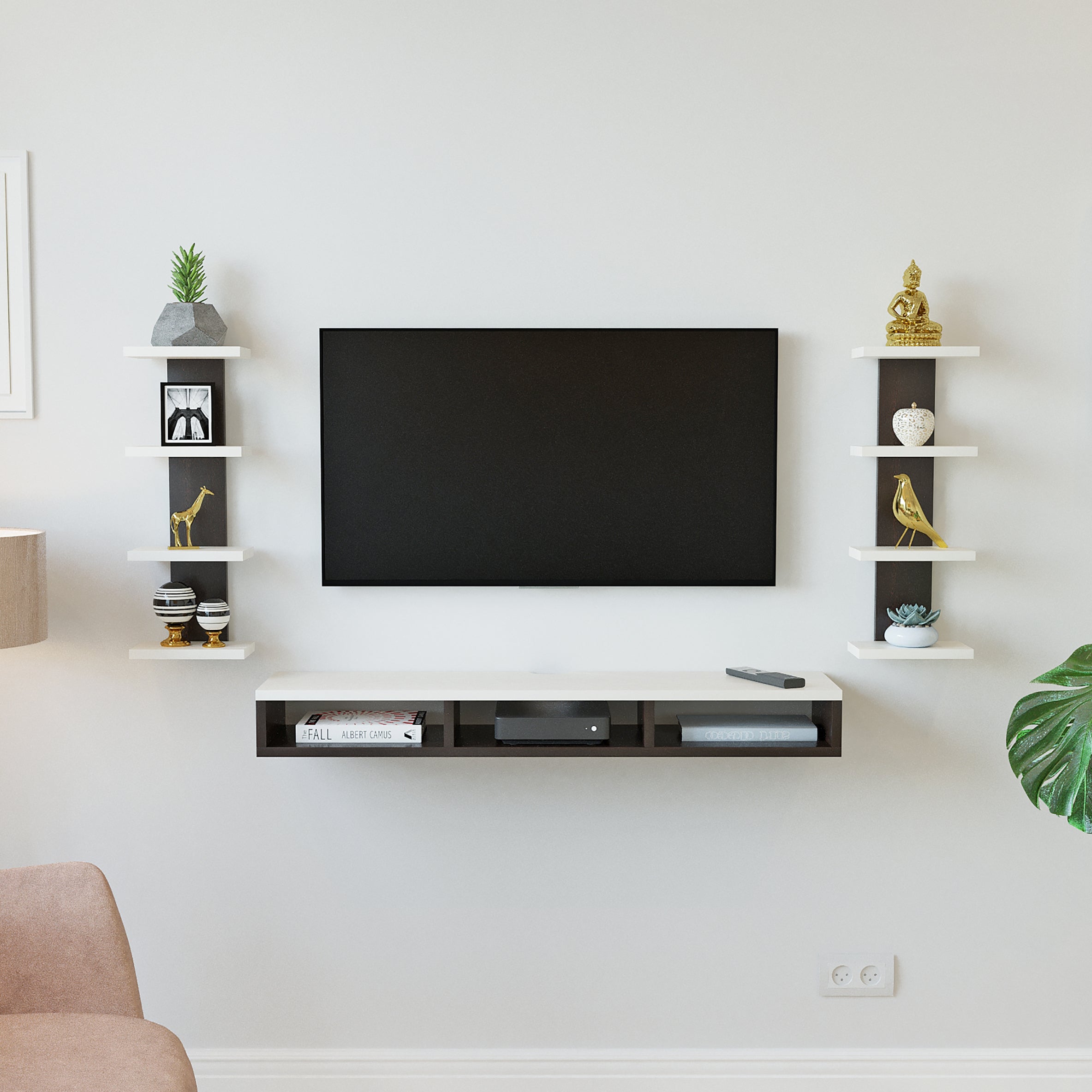 Rowbell Tv Entertainment Unit, Cabinet, Showcase, Stand