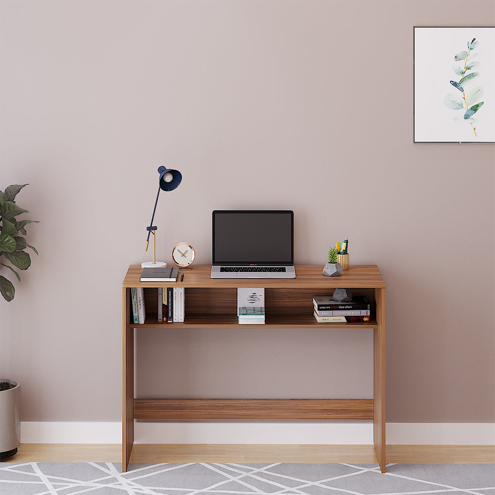 Witely Study Table, Computer Desk, WFH Office Table with Storage (103 x 40 cm)