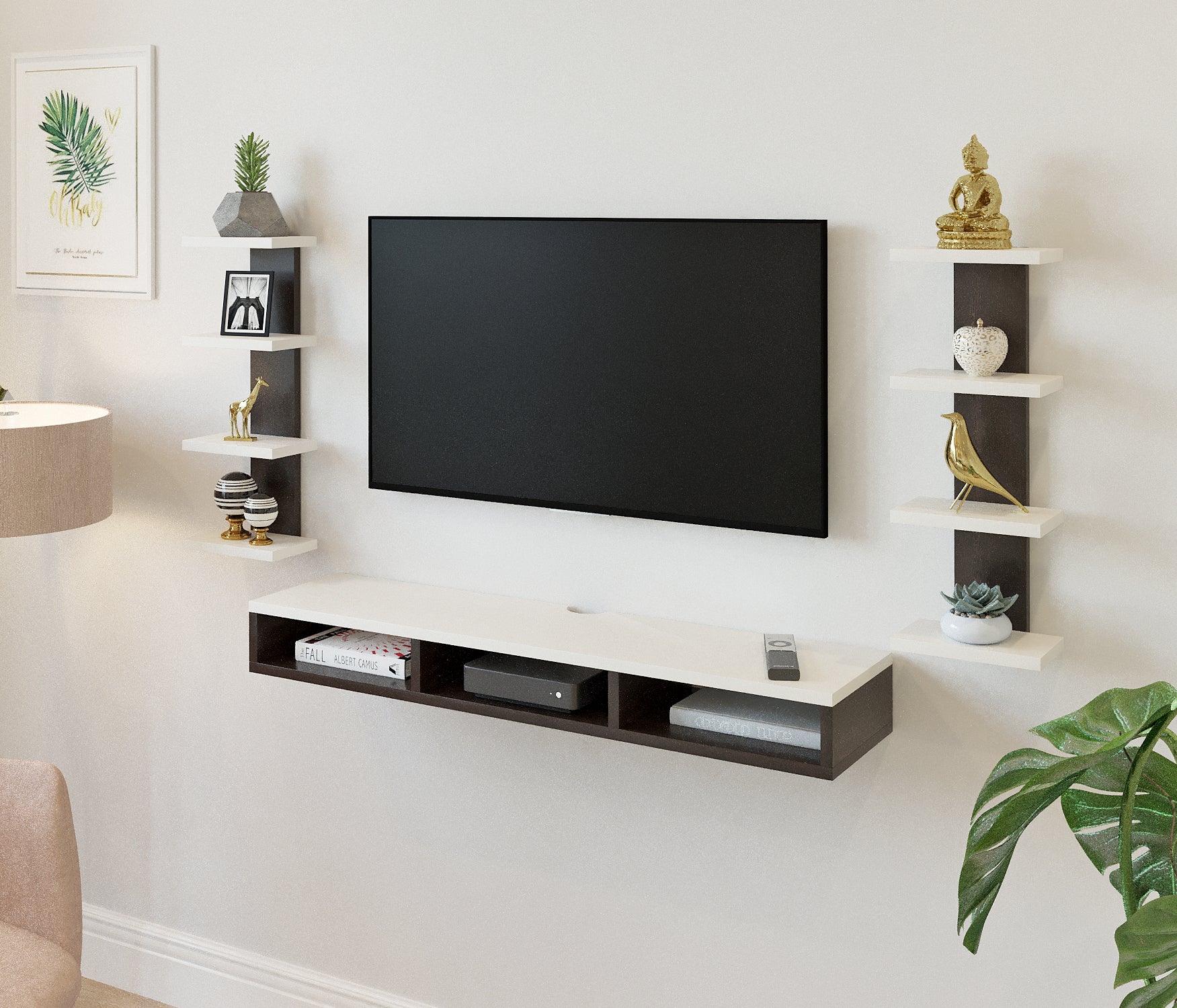 Rowbell Tv Entertainment Unit, Cabinet, Showcase, Stand