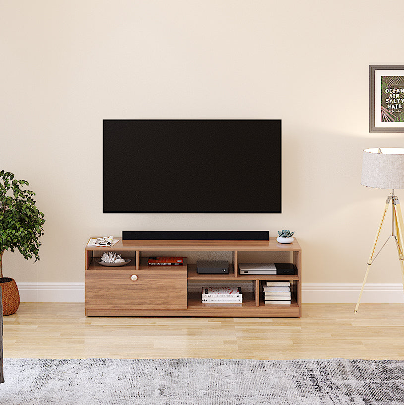 Dubbliss Tv Entertainment Unit, Cabinet, Showcase, Stand For 55 Inch TV
