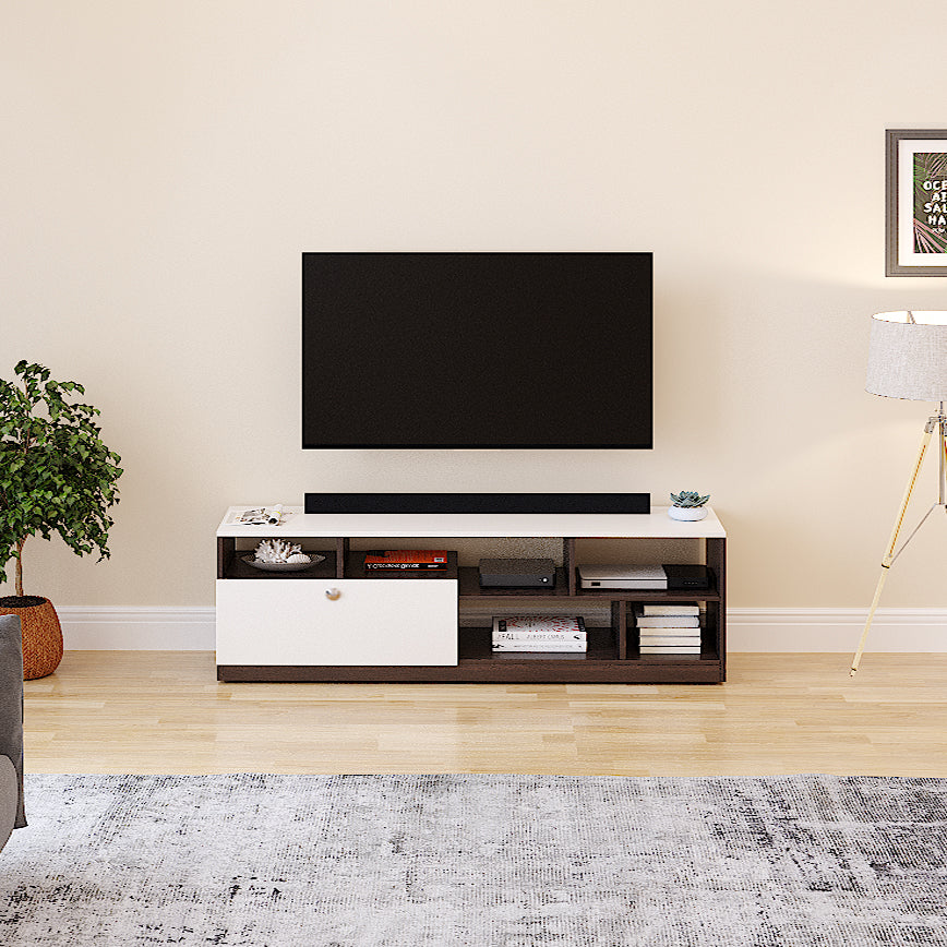 Dubbliss Tv Entertainment Unit, Cabinet, Showcase, Stand For 55 Inch TV