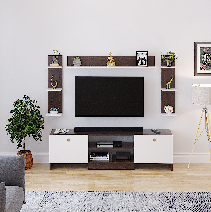 Samnor Tv Entertainment Unit, Cabinet, Showcase, Stand for 65 inch Tv