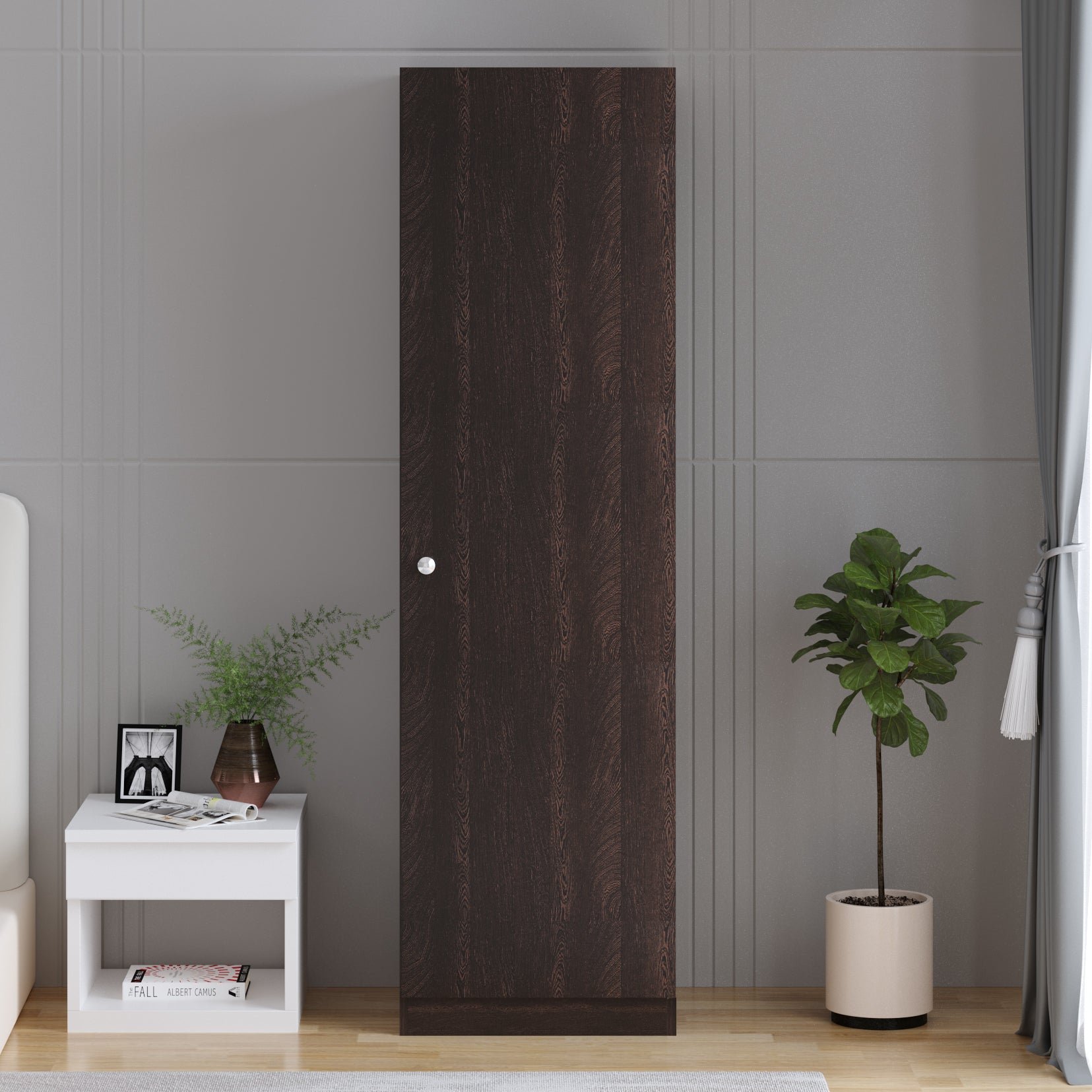 Fanciable Wardrobe Almirah with Door for Clothes, Cabinet Closet Organizer, Cupboard for Bedroom Living Room