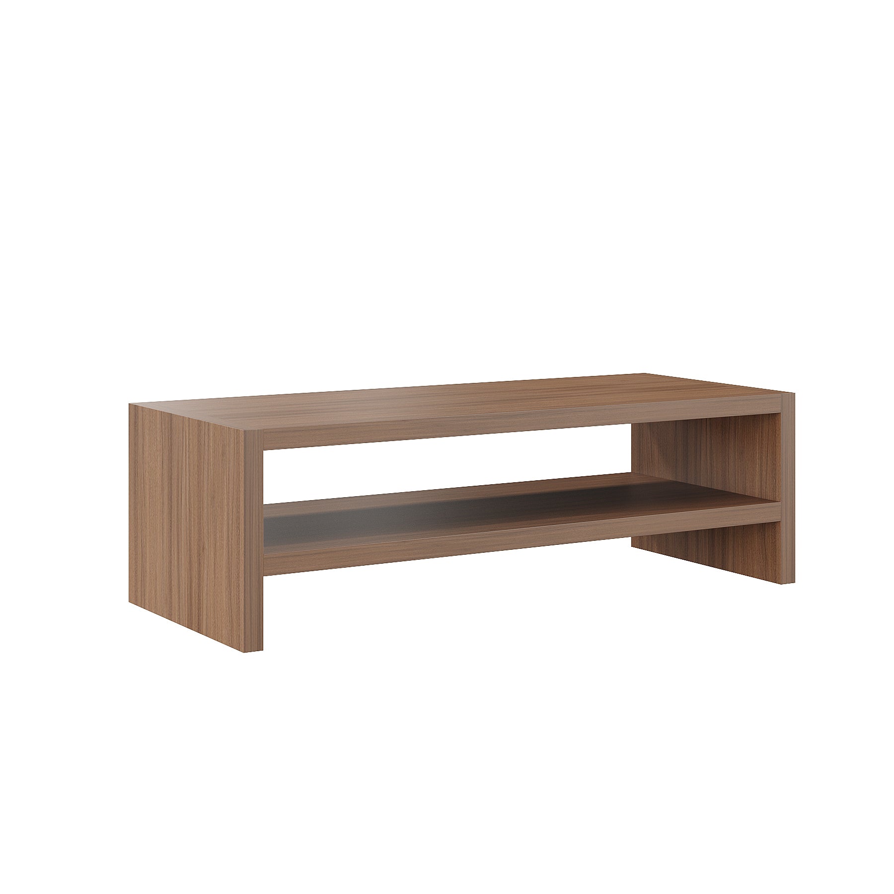 Fluxi Wooden Monitor Stand Organizer Desktop Organizer Monitor Riser Laptop Stand