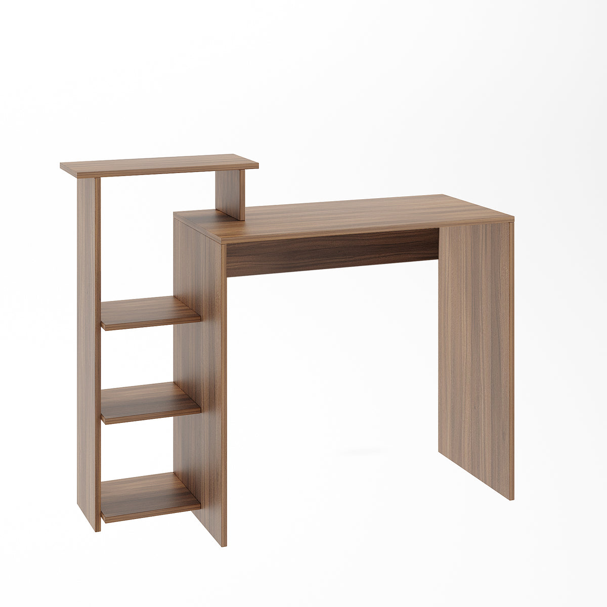 Floor-Standing Wooden Modern Study Table For Home – Furneaser Austin