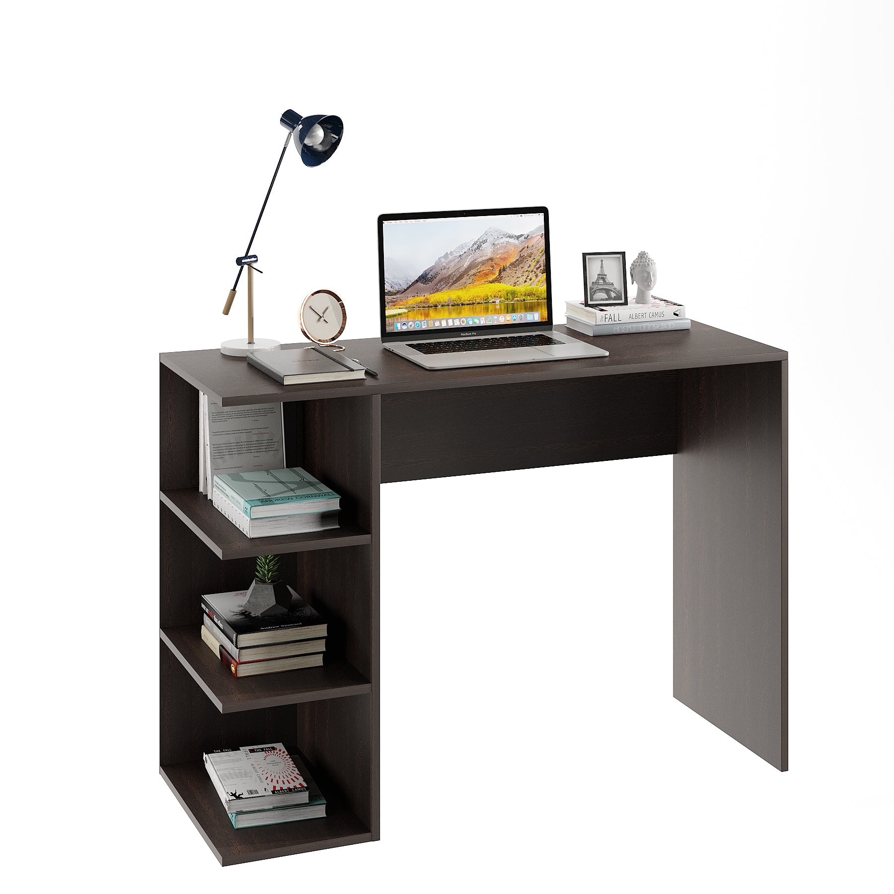 Floor-Standing Wooden Modern Study Table For Home – Furneaser Qualish