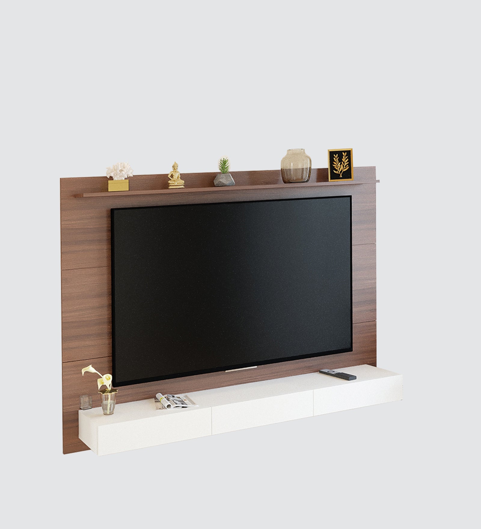 Laminor Tv Entertainment Unit, Cabinet, Showcase, Stand 55 Inch TV