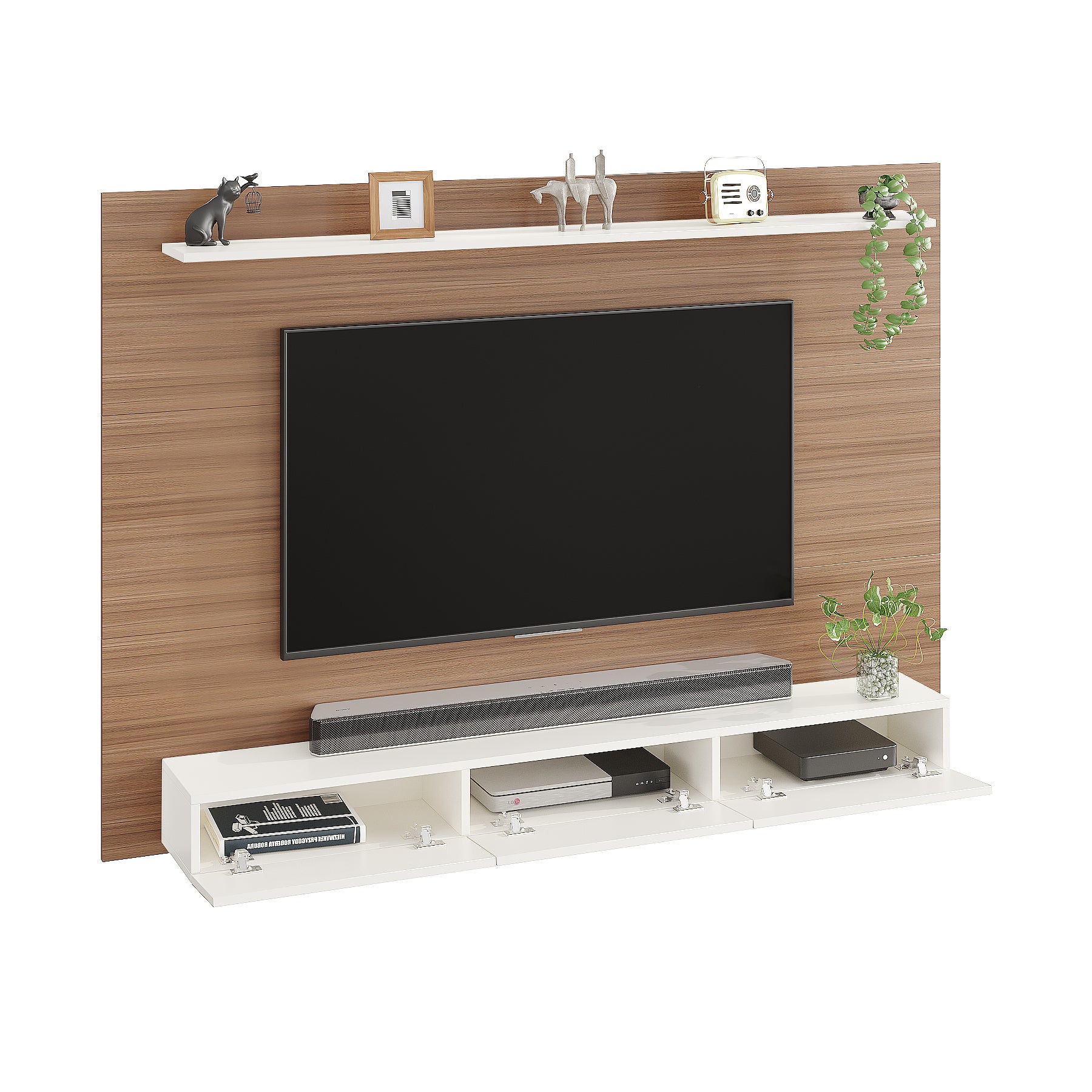 Laminor Tv Entertainment Unit, Cabinet, Showcase, Stand 55 Inch TV