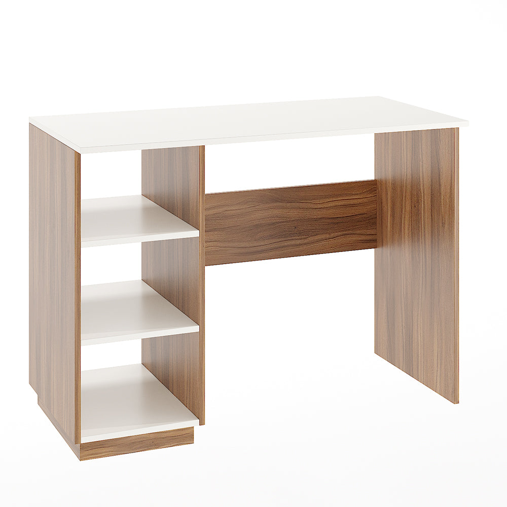 Carren Study Table, Computer Desk, WFH Office Table with Storage