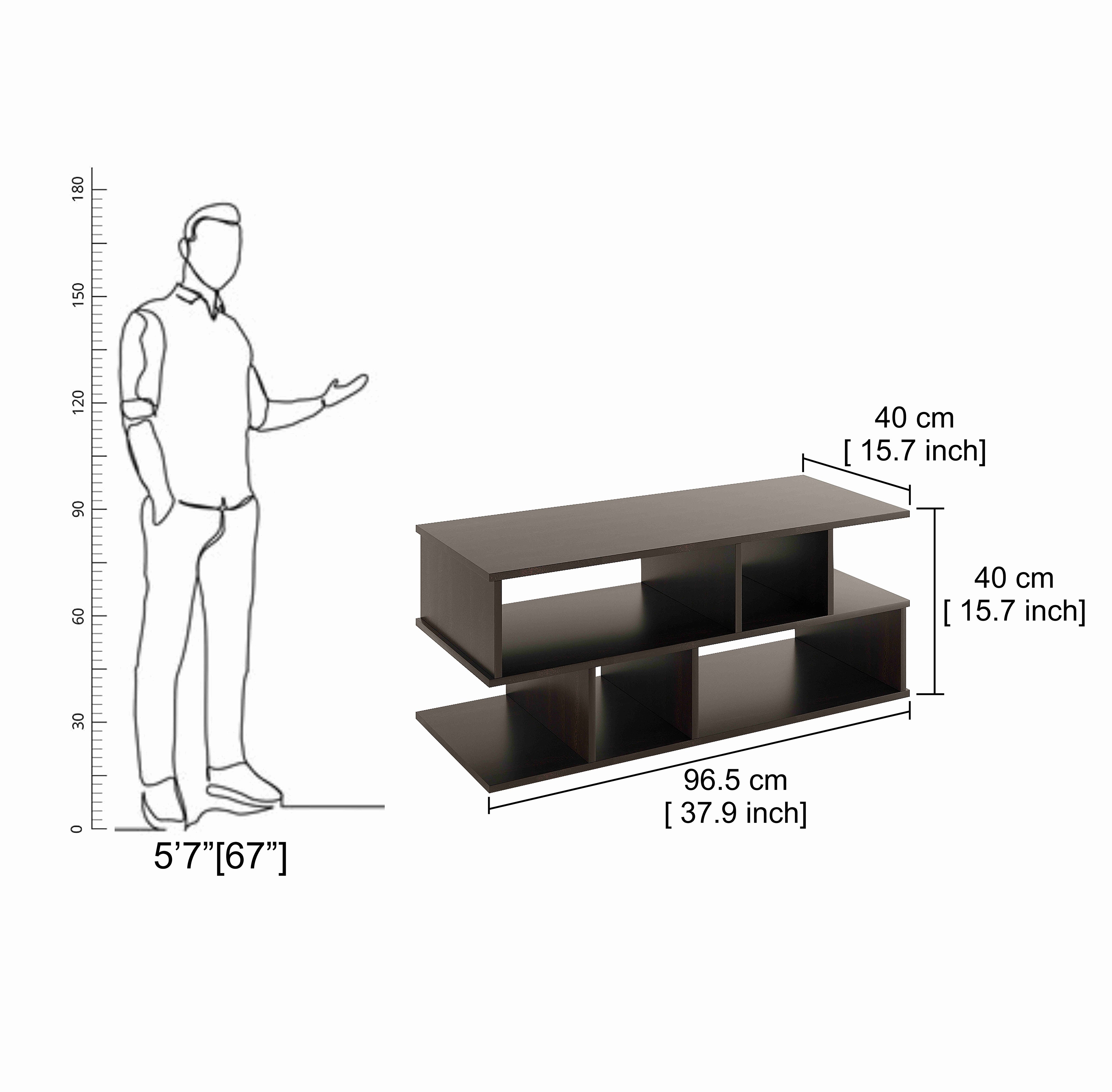 Casco Tv Entertainment Unit, Cabinet, Showcase, Stand For 43 Inch TV