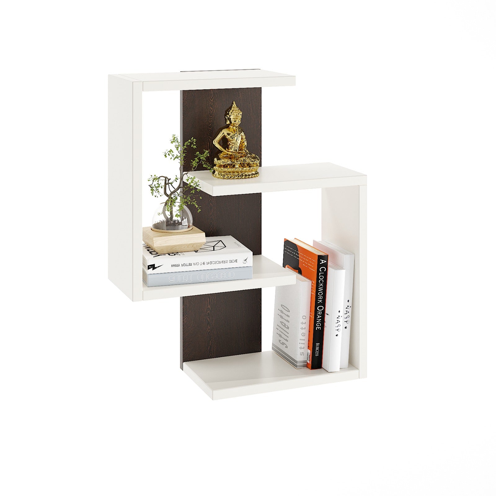 Adya Multipurpose Wall Shelf Display Rack
