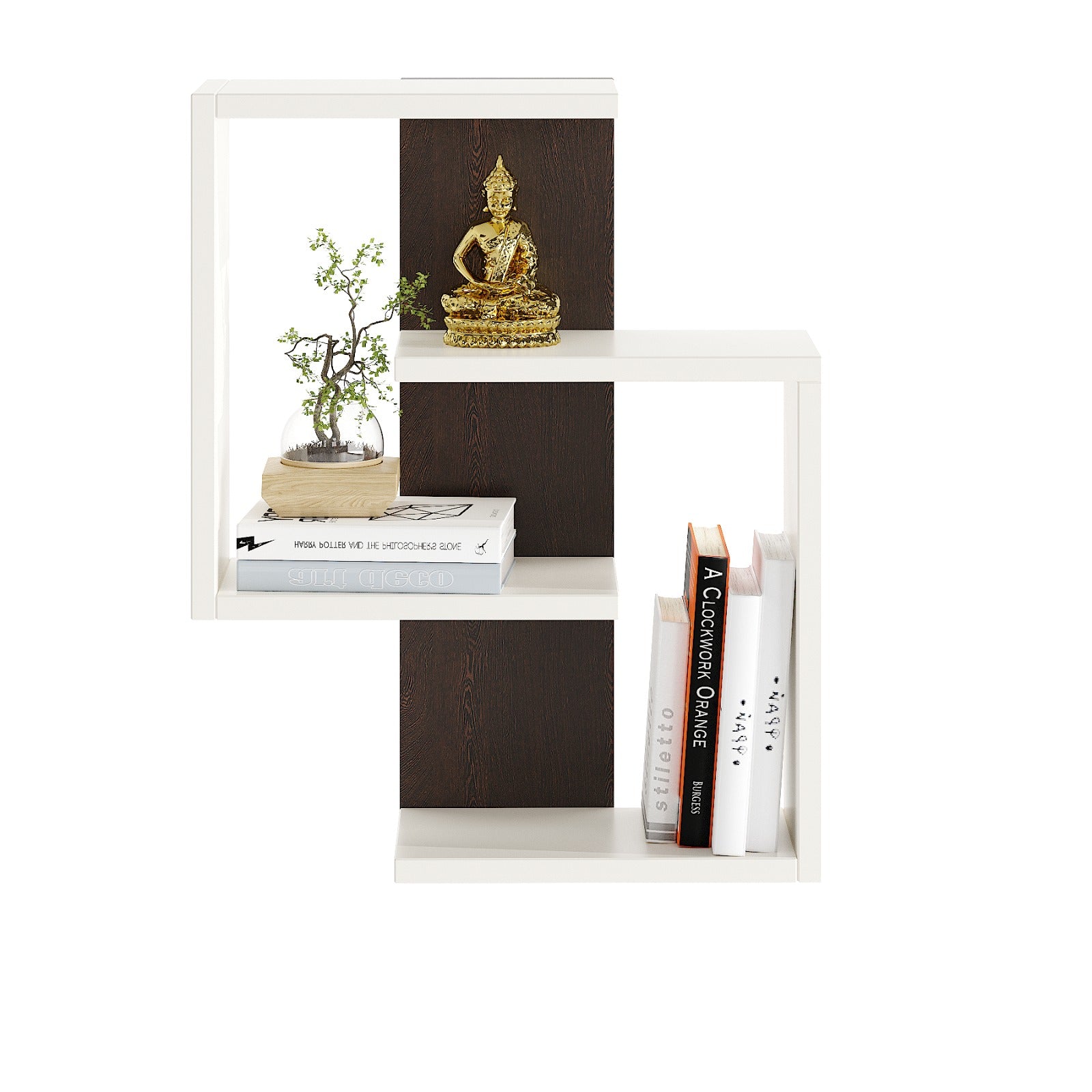 Adya Multipurpose Wall Shelf Display Rack