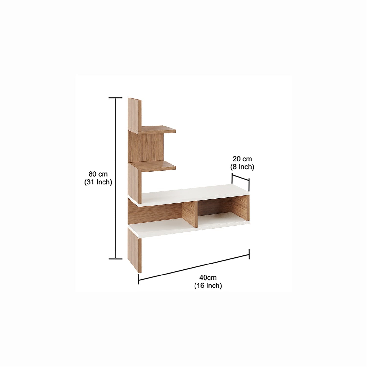 Vertika Multipurpose Wall Shelf Display Rack