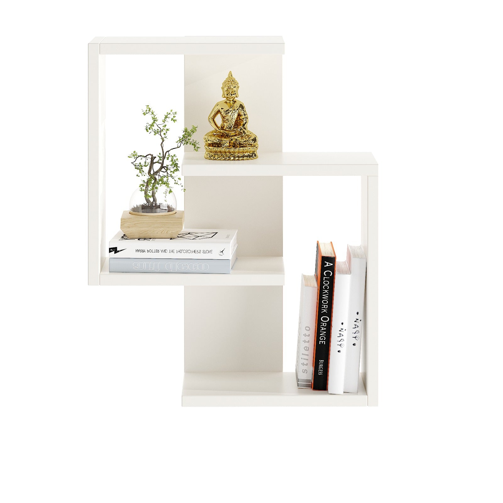 Adya Multipurpose Wall Shelf Display Rack