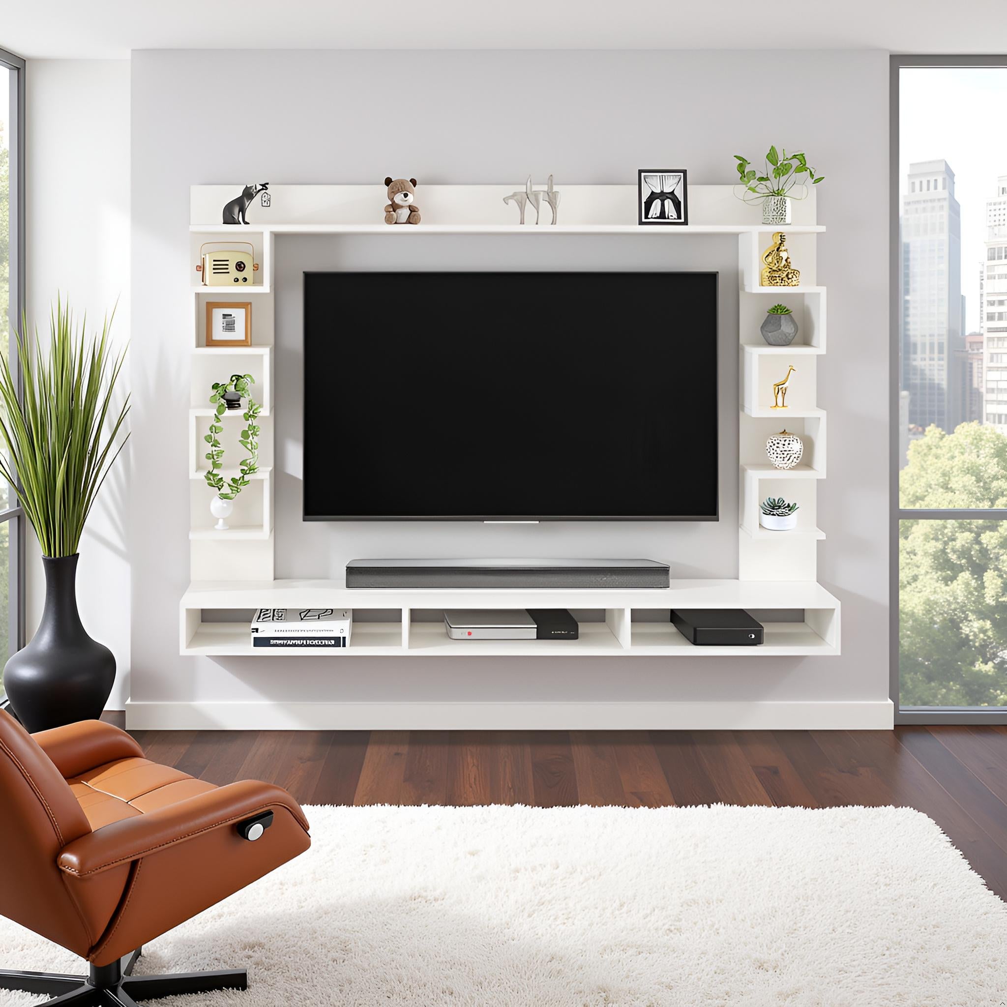 Cabiar Tv Entertainment Unit, Cabinet, Showcase, Stand For 55 Inch TV