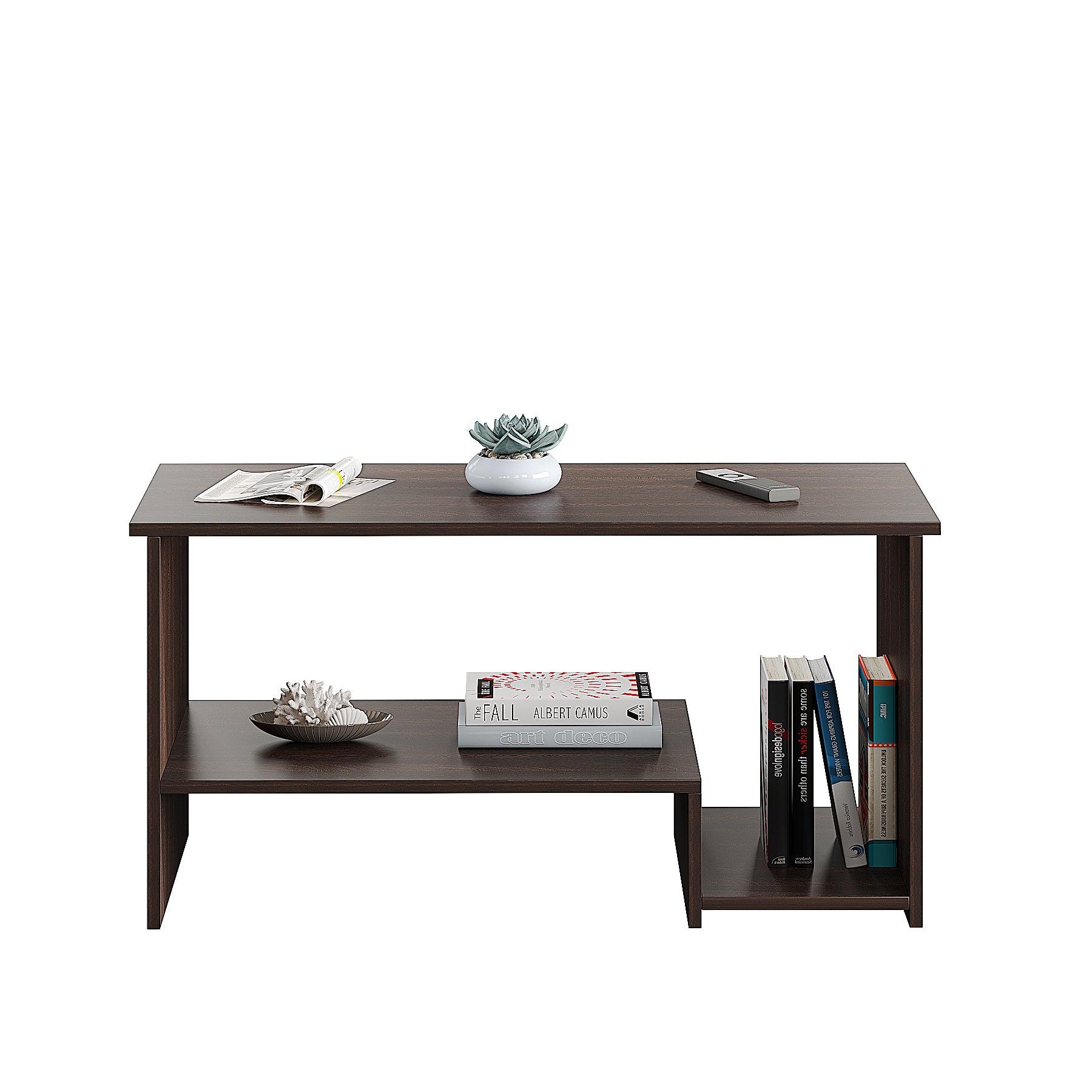 Aster Modern Coffee Table with Storage, Centre Table, Teapoy for Living Room