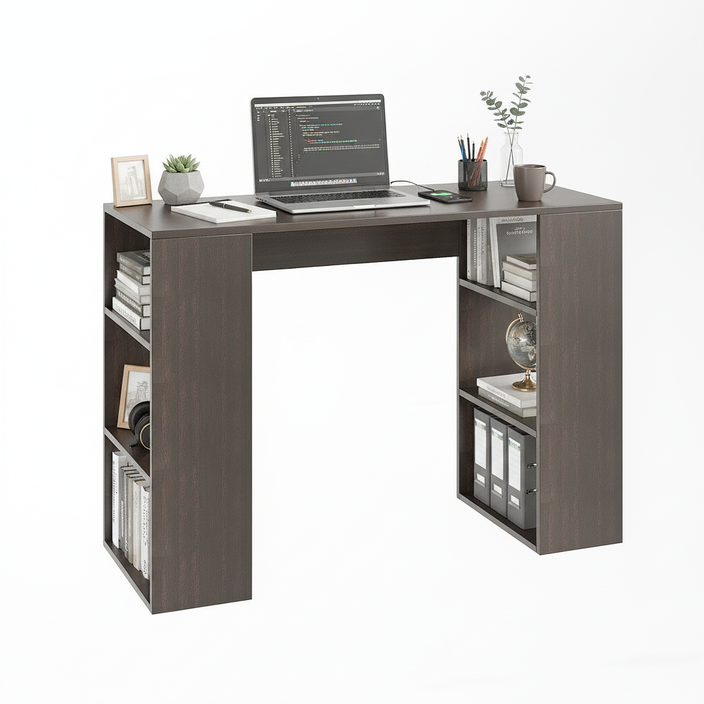 Floor-Standing Wooden Modern Study Table For Home – Furneaser Jade