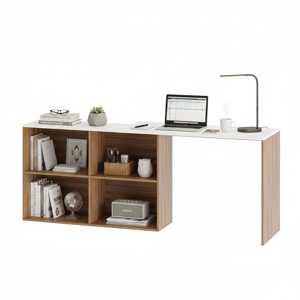 Study Table for Home Office with Storage - Maggen | Furneaser