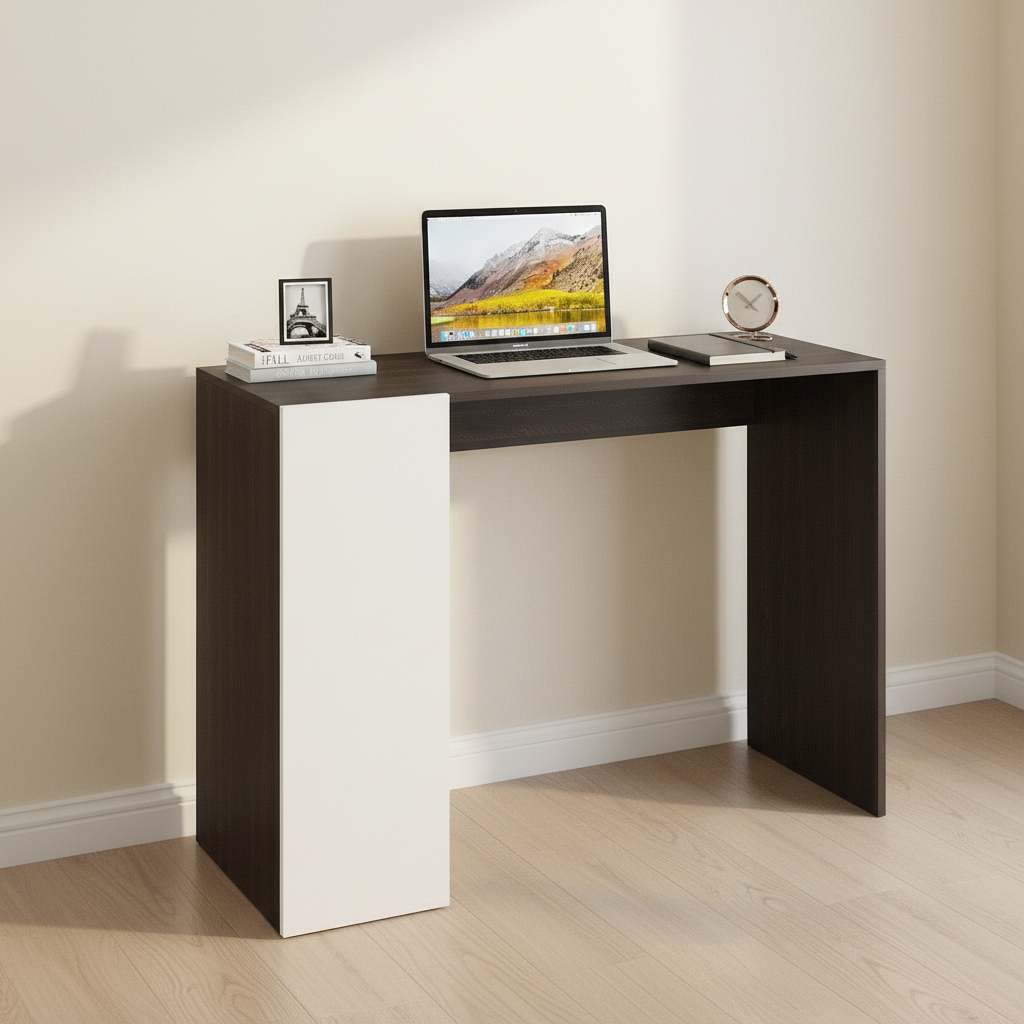 Floor-Standing Wooden Modern Study Table For Home – Furneaser Dettlet