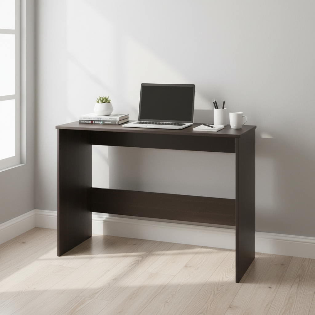 Floor-Standing Wooden Modern Study Table For Home – Furneaser Boris