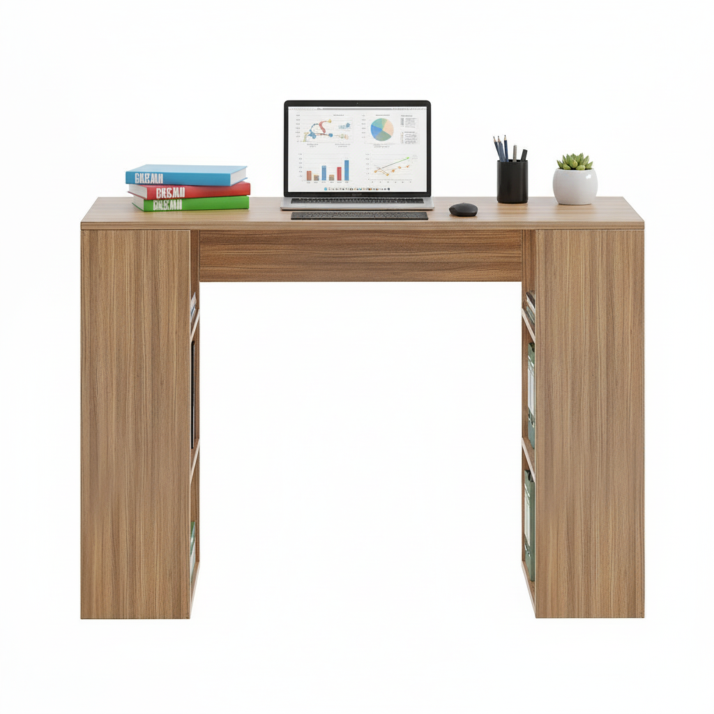 Floor-Standing Wooden Modern Study Table For Home – Furneaser Jade