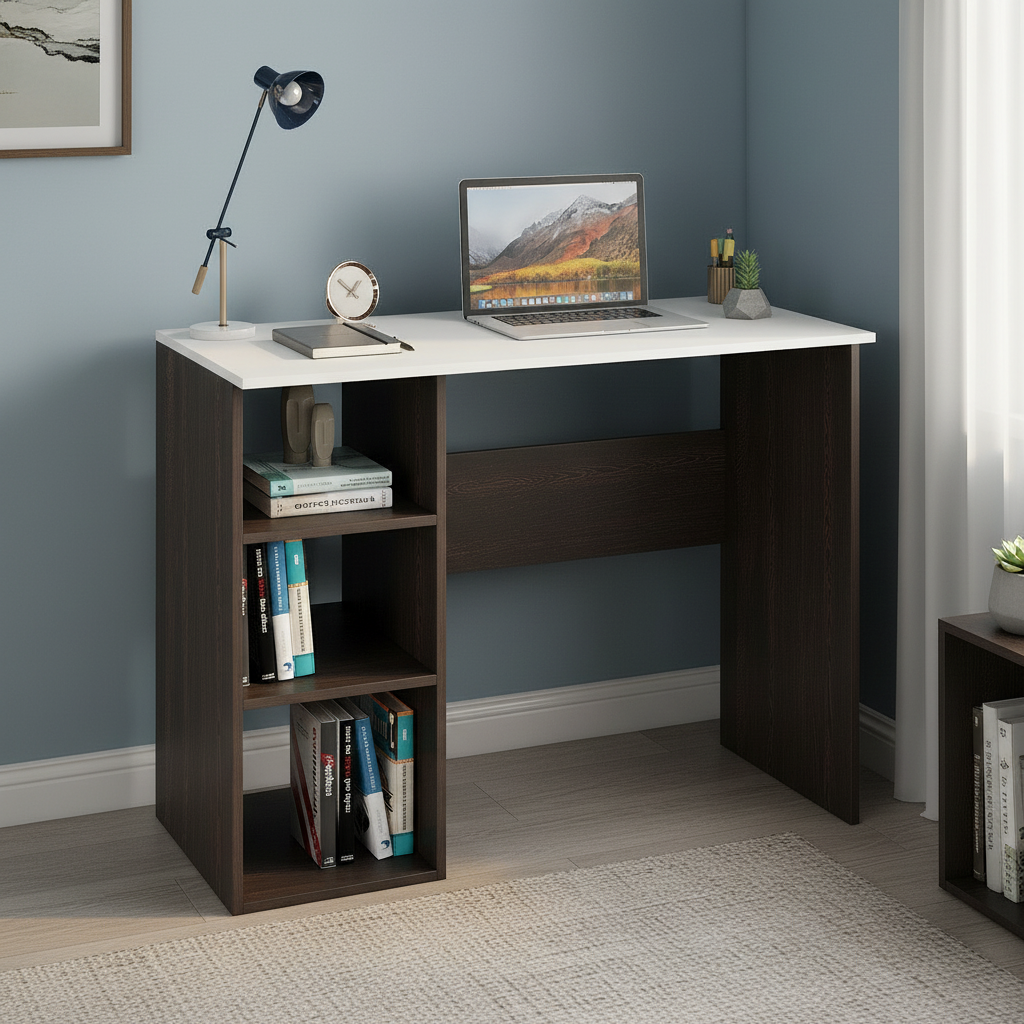 Study Table for Home Office with Storage - Carren | Furneaser