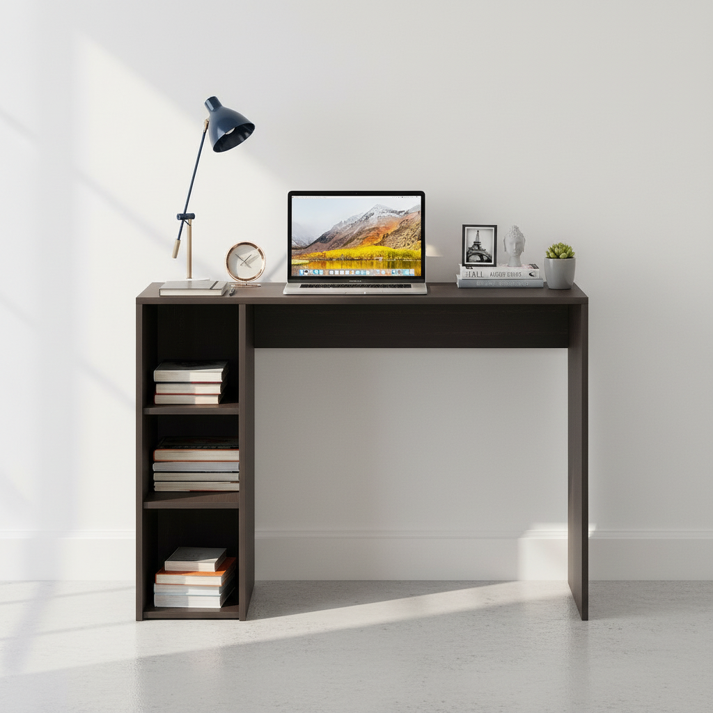 Floor-Standing Wooden Modern Study Table For Home – Furneaser Dettlet